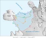 Southern Antarctic Peninsula from 1947 to 2009