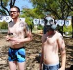 Sierra Club Student Coalition protests use of coal-fired energy on University of North Texas campus.